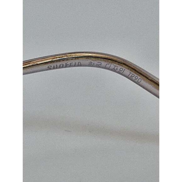 Sudfeia Eyeglasses TR90 S6280 48/22 143 C5 Vintage Gold women FRAMES ONLY! - Picture 6 of 11